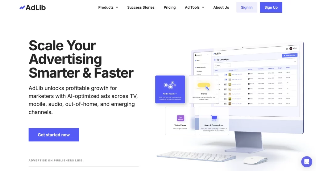 4. AdLib DSP: Best Demand Side Platform for AI-Optimized Campaigns