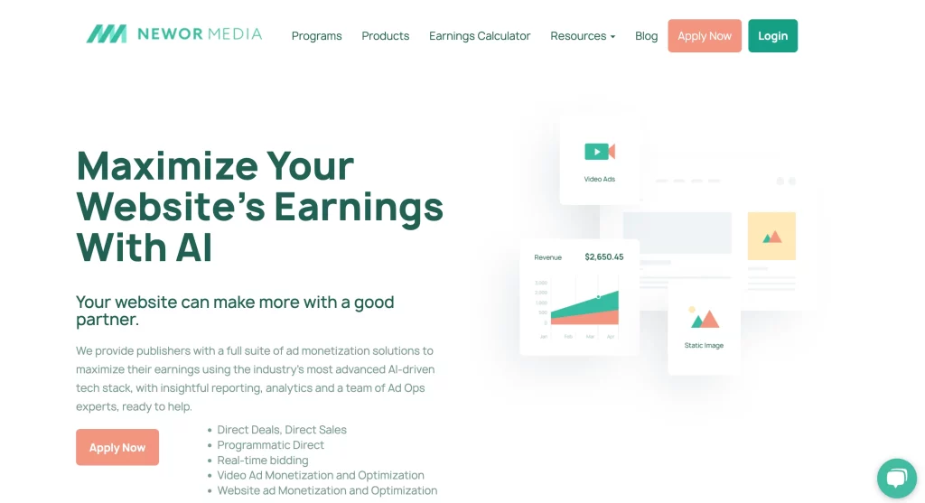3. Newor Media: Best for Header Bidding