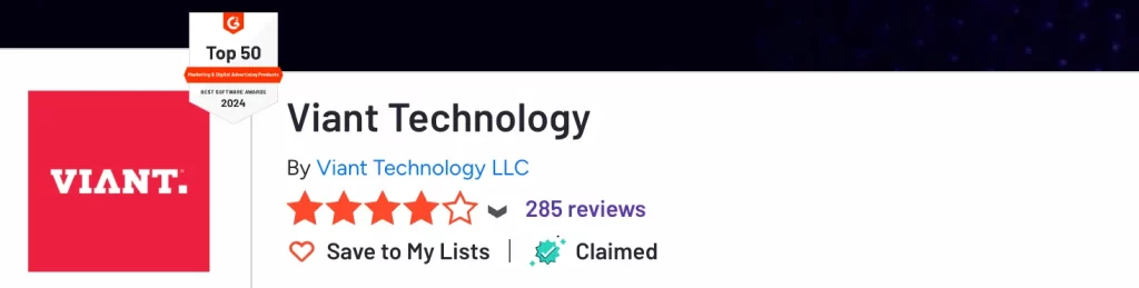 6. Viant Technology: Best Demand Side Platform for Omnichannel Targeting customer reviews